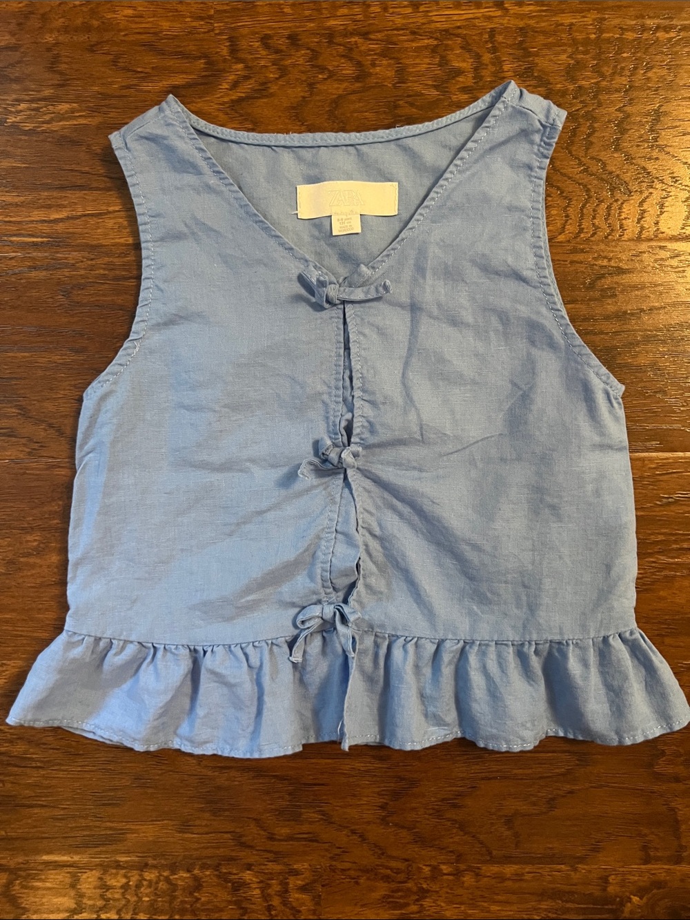 Zara 8-9yr blue top